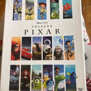 Disney Pixar 17 DVD Collection UNUSED Portuguese English Cars ToyStory Nemo+